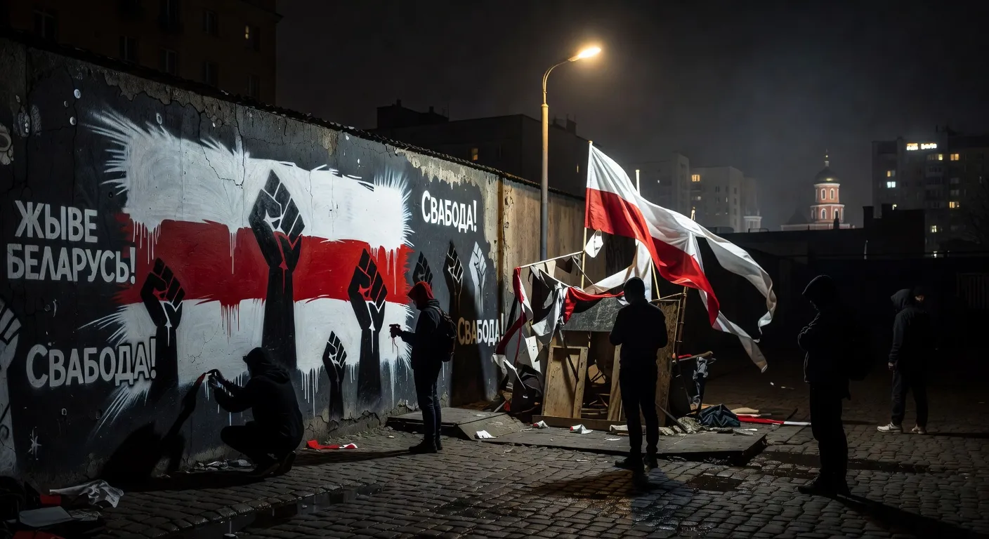Katarzyna Wielopolska chercheuse — artivisme biélorusse protestation Loukachenko