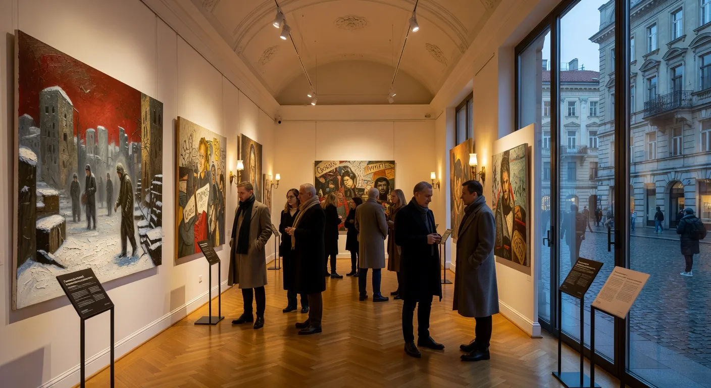 Exposition d'art contemporain russe dans la diaspora