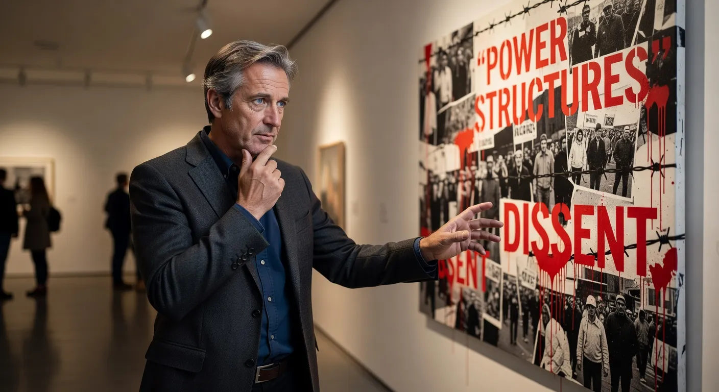 Thomas Leclerc, commissaire d'exposition spécialisé en art politique post-soviétique