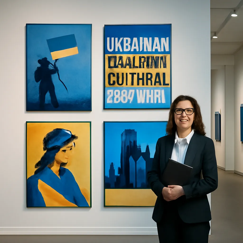Olena Rybak curatrice ukrainienne — portrait entretien artivisme Ukraine 2026