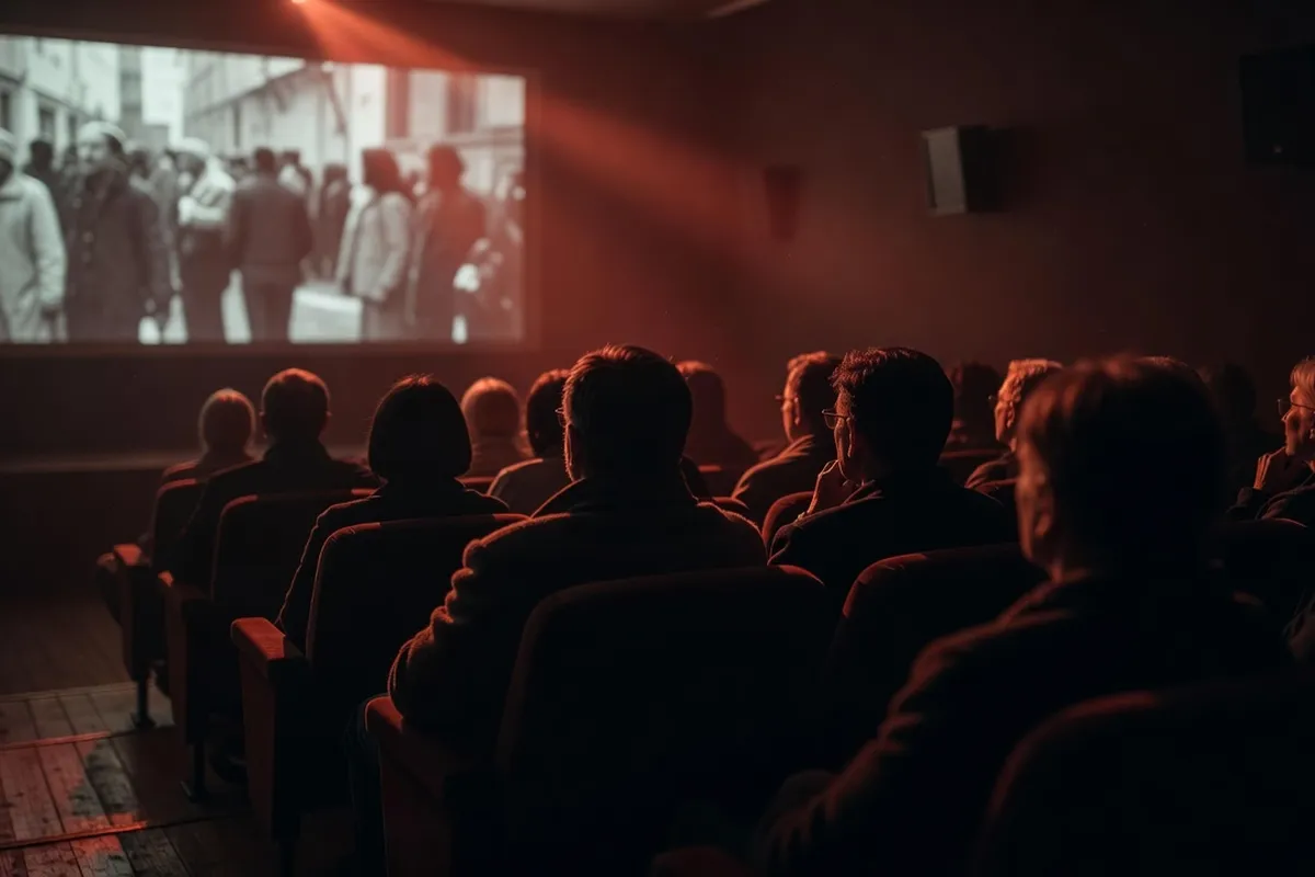 Projection d'un documentaire russe interdit dans un festival en exil