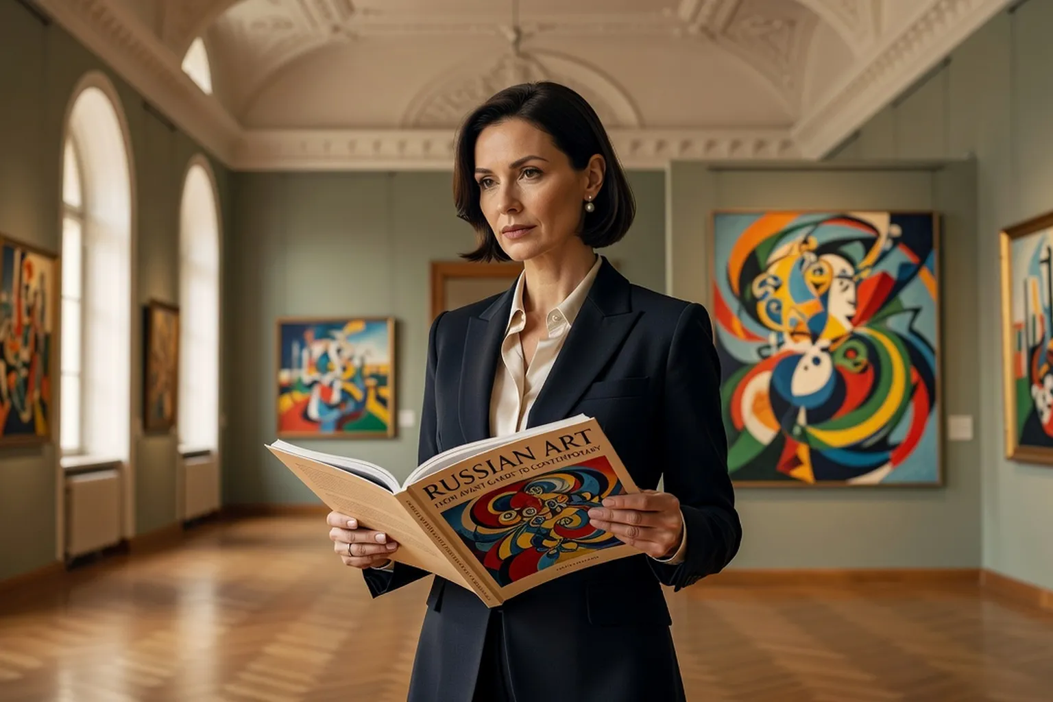 Dr. Irina Sokolova, conservatrice d'art contemporain russe au Centre Pompidou